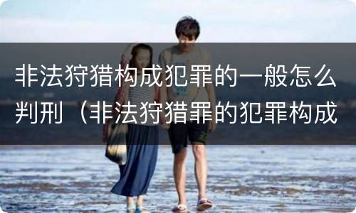 非法狩猎构成犯罪的一般怎么判刑（非法狩猎罪的犯罪构成）