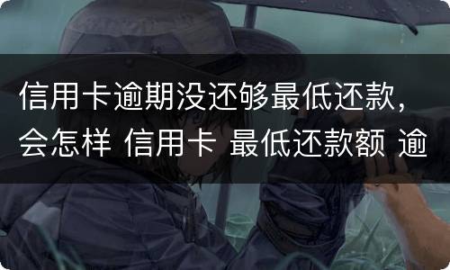 信用卡逾期没还够最低还款，会怎样 信用卡 最低还款额 逾期
