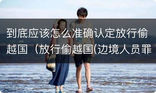到底应该怎么准确认定放行偷越国（放行偷越国(边境人员罪）