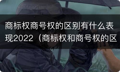 商标权商号权的区别有什么表现2022（商标权和商号权的区别）