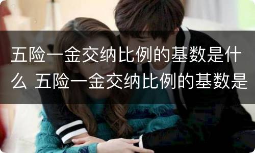 五险一金交纳比例的基数是什么 五险一金交纳比例的基数是什么意思