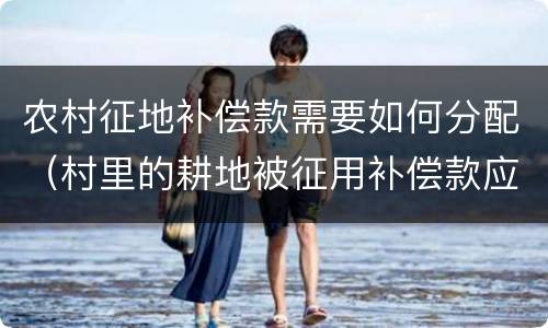 农村征地补偿款需要如何分配（村里的耕地被征用补偿款应该怎么分配）