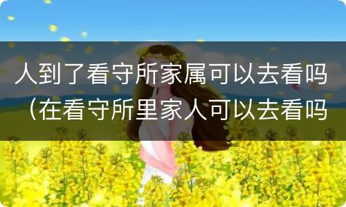 人到了看守所家属可以去看吗（在看守所里家人可以去看吗）