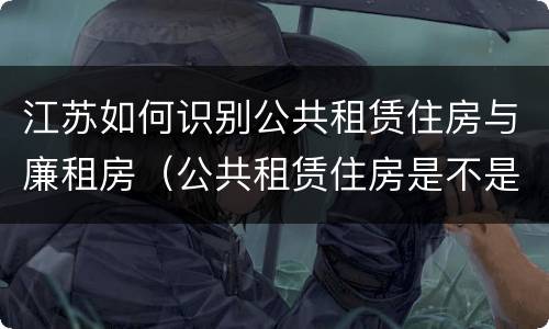 江苏如何识别公共租赁住房与廉租房（公共租赁住房是不是廉租房）