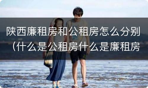 陕西廉租房和公租房怎么分别（什么是公租房什么是廉租房）