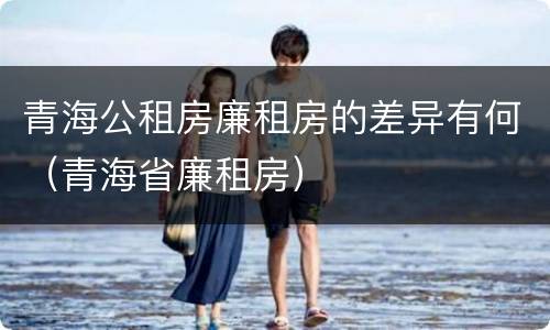 青海公租房廉租房的差异有何（青海省廉租房）