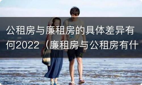 公租房与廉租房的具体差异有何2022（廉租房与公租房有什么不同）