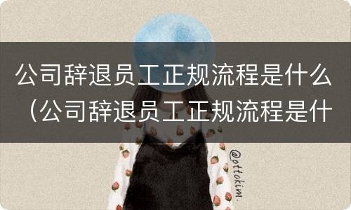 公司辞退员工正规流程是什么（公司辞退员工正规流程是什么意思）