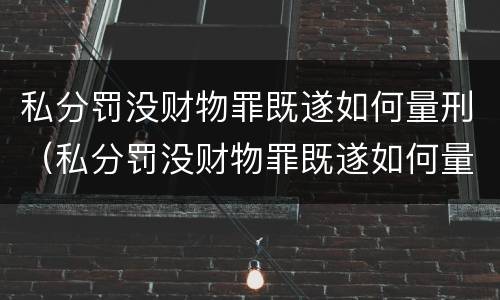 私分罚没财物罪既遂如何量刑（私分罚没财物罪既遂如何量刑）