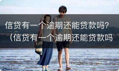 信贷有一个逾期还能贷款吗？（信贷有一个逾期还能贷款吗知乎）