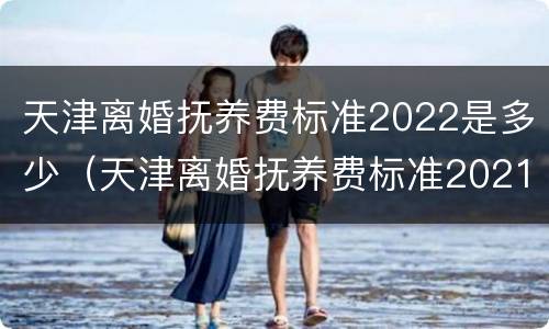 天津离婚抚养费标准2022是多少（天津离婚抚养费标准2021）
