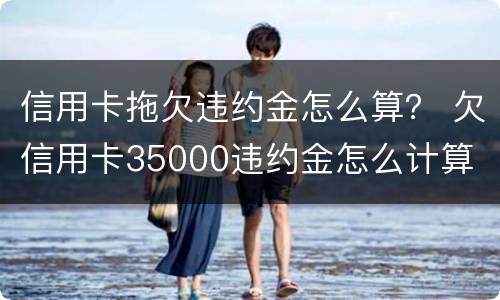 信用卡拖欠违约金怎么算？ 欠信用卡35000违约金怎么计算