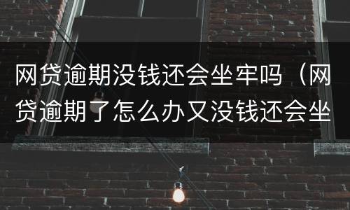 网贷逾期没钱还会坐牢吗（网贷逾期了怎么办又没钱还会坐牢吗?）