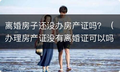 离婚房子还没办房产证吗？（办理房产证没有离婚证可以吗）