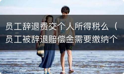 员工辞退费交个人所得税么（员工被辞退赔偿金需要缴纳个税吗?）