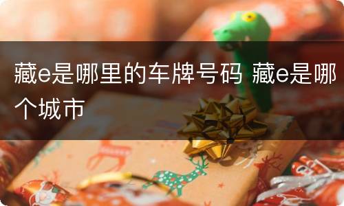 藏e是哪里的车牌号码 藏e是哪个城市