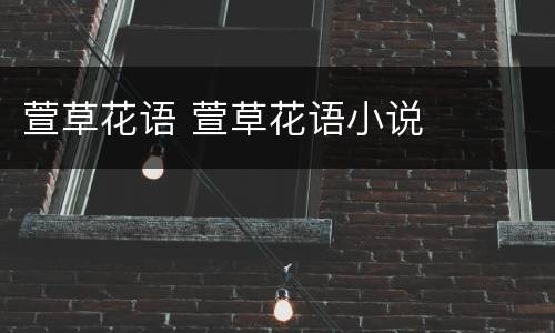 萱草花语 萱草花语小说