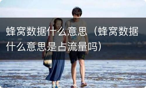 蜂窝数据什么意思（蜂窝数据什么意思是占流量吗）