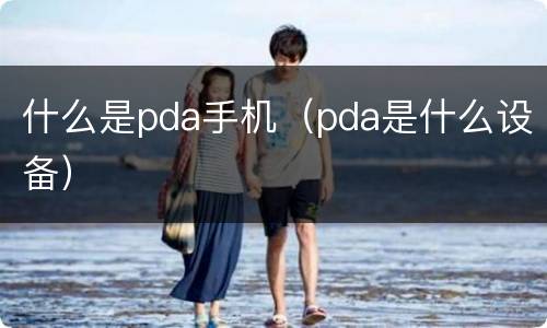 什么是pda手机（pda是什么设备）