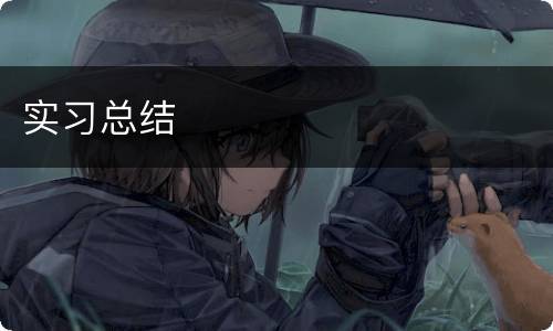 实习总结