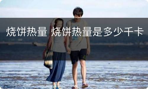烧饼热量 烧饼热量是多少千卡