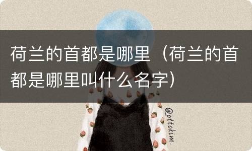 荷兰的首都是哪里（荷兰的首都是哪里叫什么名字）