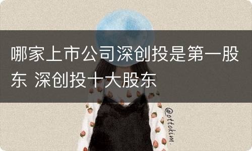哪家上市公司深创投是第一股东 深创投十大股东