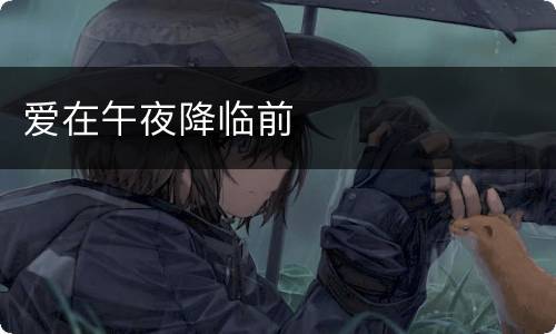 爱在午夜降临前