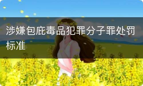 涉嫌包庇毒品犯罪分子罪处罚标准