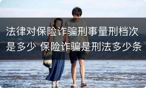 法律对保险诈骗刑事量刑档次是多少 保险诈骗是刑法多少条