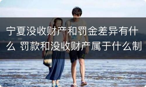 宁夏没收财产和罚金差异有什么 罚款和没收财产属于什么制裁