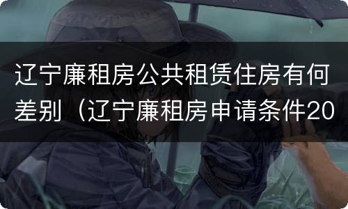 辽宁廉租房公共租赁住房有何差别（辽宁廉租房申请条件2020）