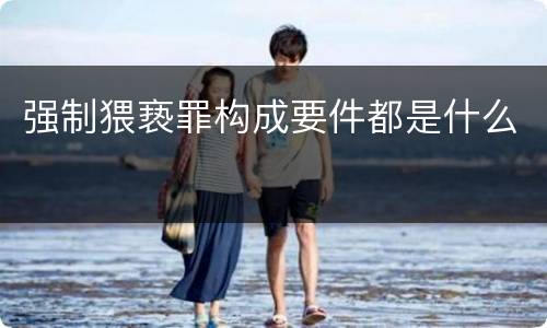 强制猥亵罪构成要件都是什么